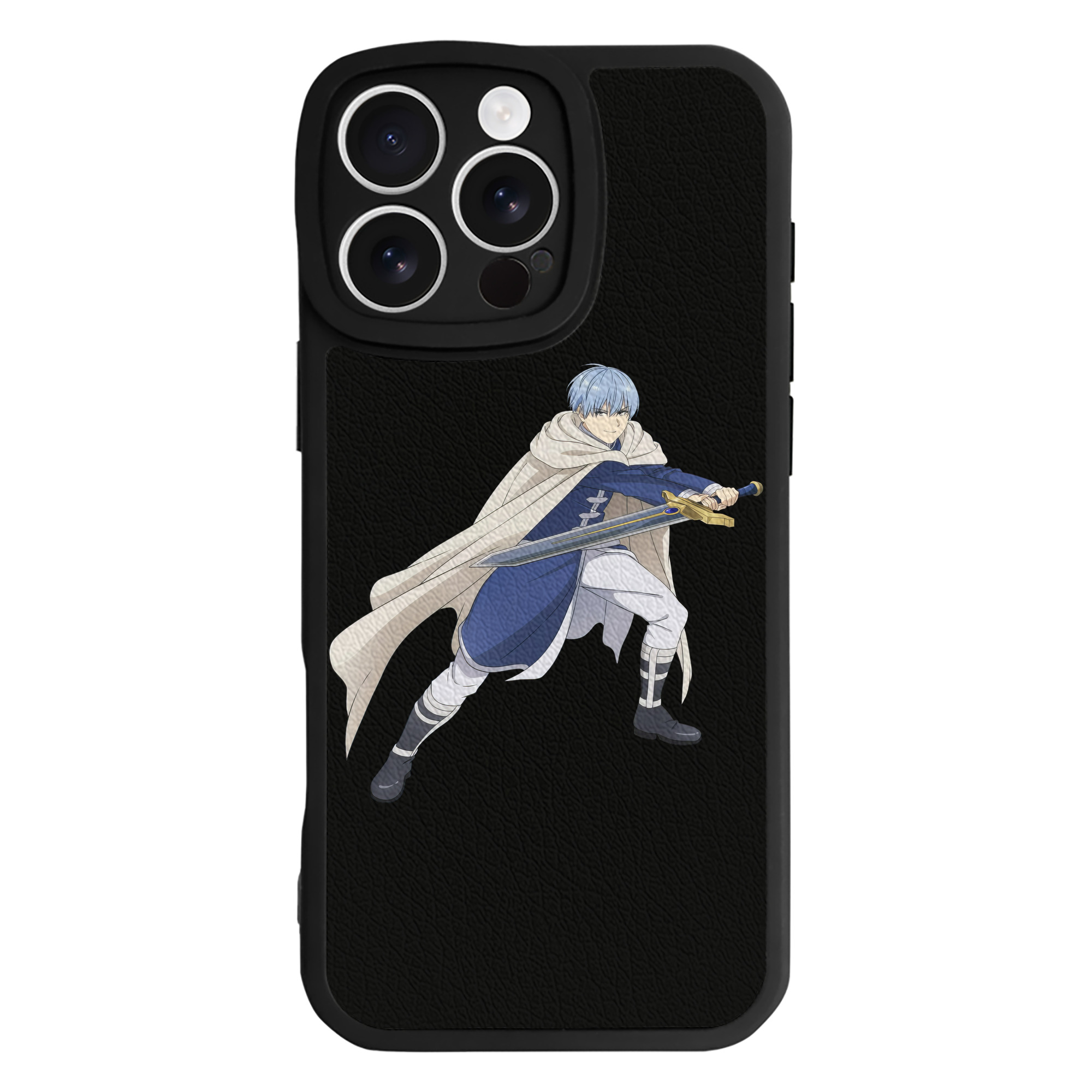 （画像用） 葬送のフリーレン Frieren 【iPhone 16シリーズ対応】シリコンスマホケース（レザー調） 材質：シリコン